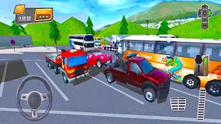 Tow Truck to Bring Car Out of Fuel to Gas Station [Part:7]- Parking Car Game screenshot 3