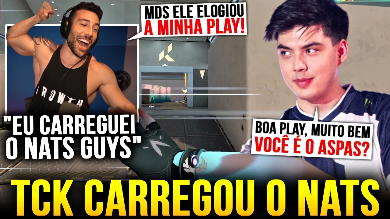 TCK CARREGOU O NATS NA RANKED BRASILEIRA E MOSTROU COMO UM RADIANTE BR JOGA!