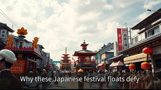 Why these Japanese festival floats defy the wind