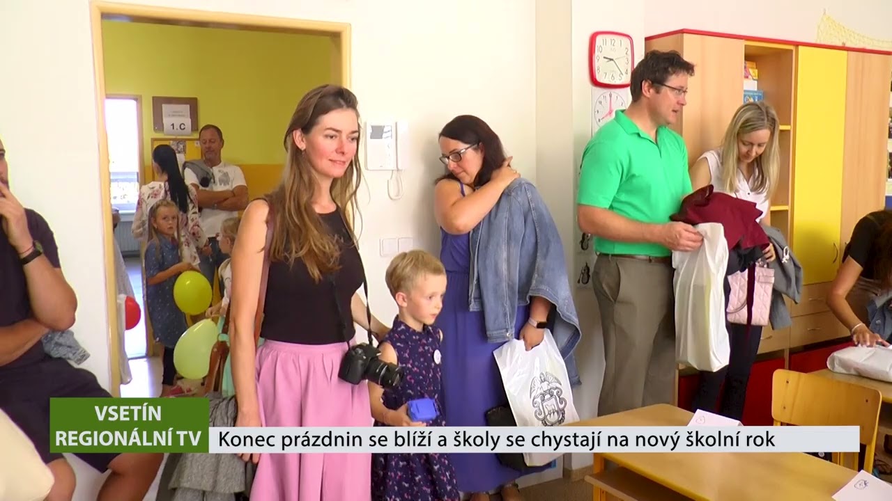VSETÍN: Konec prázdnin se blíží a školy se chystají na nový školní rok