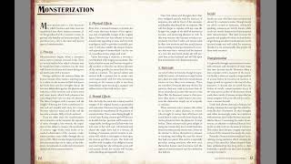 MGE: V1 Monsterization