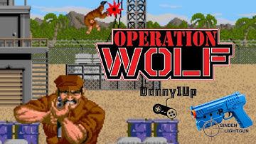 Operation Wolf - (Arcade) - /Sinden Light Gun Gameplay\ - Donny1Up