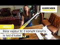 Balai vapeur sc 2 upright easyfix  le test disabel  krcher