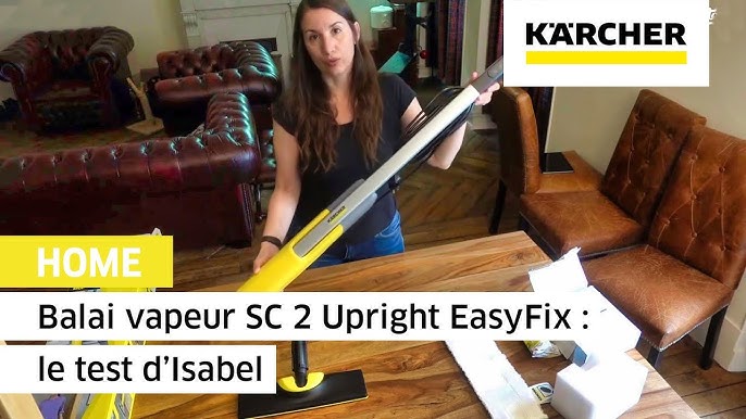 Test et avis : Nettoyeur vapeur Karcher SC4 EasyFix