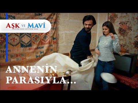 İlyas Sevda'ya sinirlenince sofrayı dağıttı! - Aşk ve Mavi 13. Bölüm