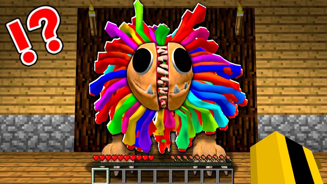 【ポピープレイタイムの新キャラ⁉️😱】超怖いヤーナビーに襲われるオモチャだらけの保育園に行った結果…⁉️【マイクラ マインクラフト Poppy Playtime】はっぴんず