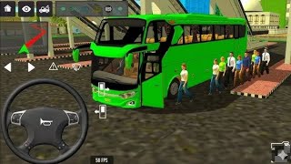 😛🌺Bus simulator Indonesia 3D game play 🚌🚜||new bus off roading driving mobile gaming video games 👹🦋 screenshot 4