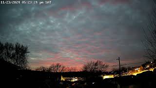 Time Lapse Sunset November 23, 2024 Update