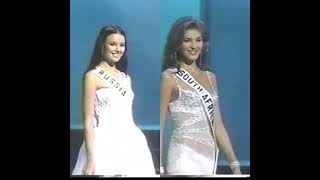 Miss Universe 2002 Russia Vs South Africa