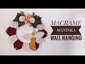 DIY Macrame Mandala Wall Hanging Decoration