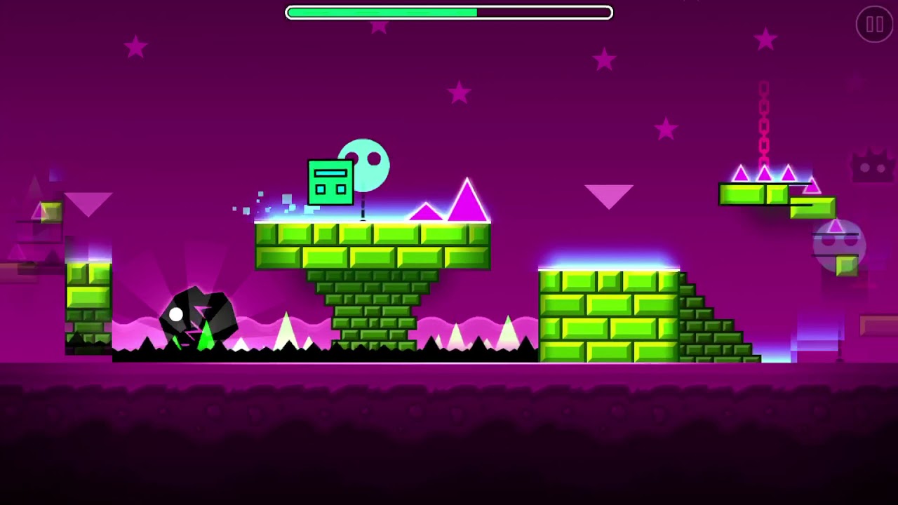 Geometry Dash Meltdown part 1 - YouTube
