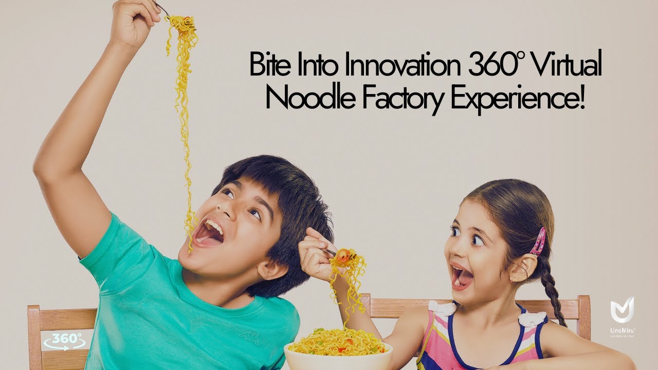 Bite into Innovation: 360° Virtual Noodle Factory Experience | UnoMiru India