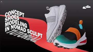Concept Shoes Modeling Tutorial In Nomad Sculpt