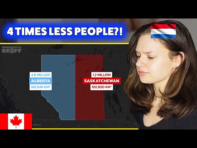 European Reacts to Why So Few Canadians Live in Saskatchewan vs Alberta 🇨🇦