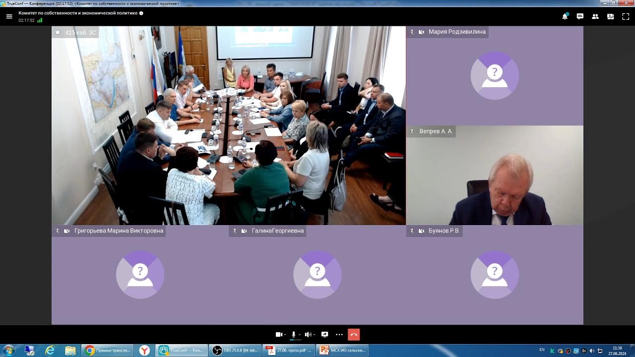 2024-06-27 Комитет по собственности и экономической политике