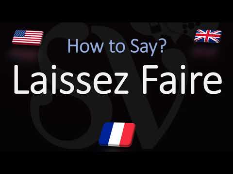 How to Pronounce Laissez Faire? (CORRECTLY) English, American, French Pronunciation