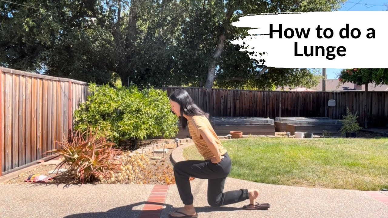 How to Do a Lunge | Perfect Your Form for Strength & Stability! - YouTube
