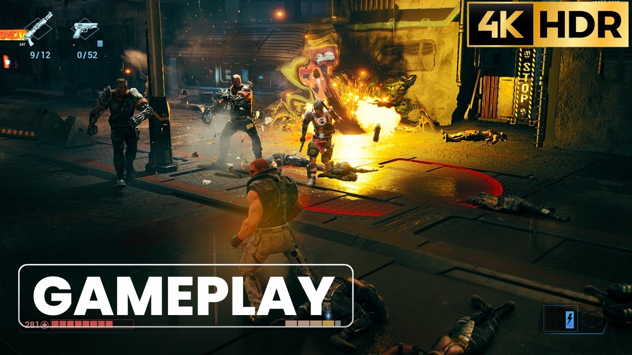 KIBORG Brutal Rogue-lite Gameplay Walkthrough | No Commentary | 4K 60FPS