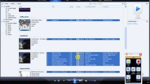 How to make a playlist on windows media player.flv