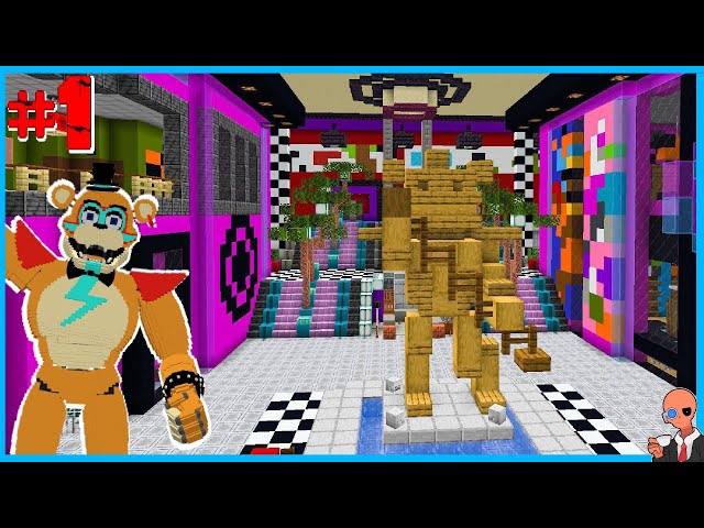 Fnaf SB Minecraft with mods! [Atrium update] Minecraft Map