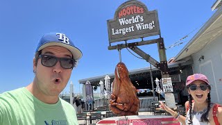 Florida’s Classic JOHN’S PASS Village & Boardwalk on Madeira Beach + LARGEST Chicken Wing & SHREK