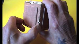 Inside Out A puzzle box where most of the working parts are on the outside. Unlike normal puzzle boxes, you can see what