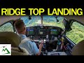 Kodiak Landing on a Mountain Top in Papua New Guinea