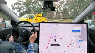 FSDBeta 10 -  2020.48.35.1 - Unprotected Left Turns on Beta 10