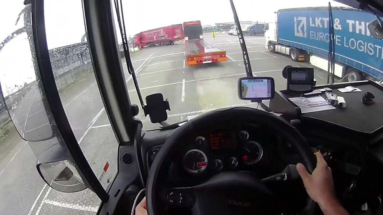 Trelleborg-Rostock hajóút kamionnal.