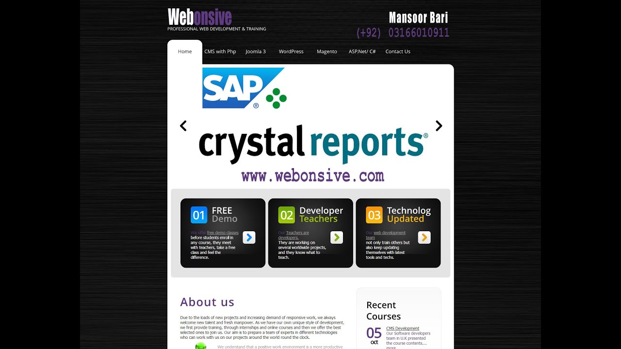 Sap crystal reports server