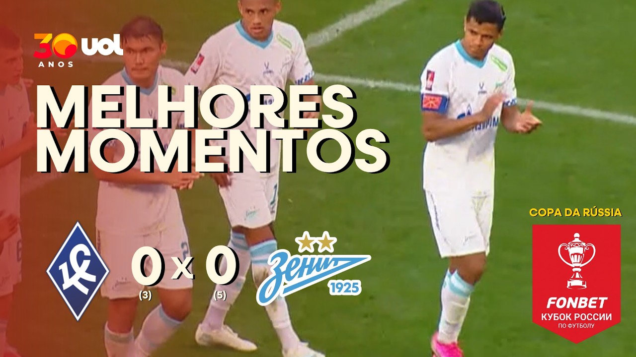 MELHORES MOMENTOS | KRYLIA SOVETOV 0 X 0 ZENIT | COPA DA RÚSSIA | FASE DE GRUPOS