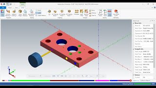 Lệnh Drill FBM  tạo lỗ Hole  và cách tối ưu đường chạy dao khi khoan | Mastercam Bài 3