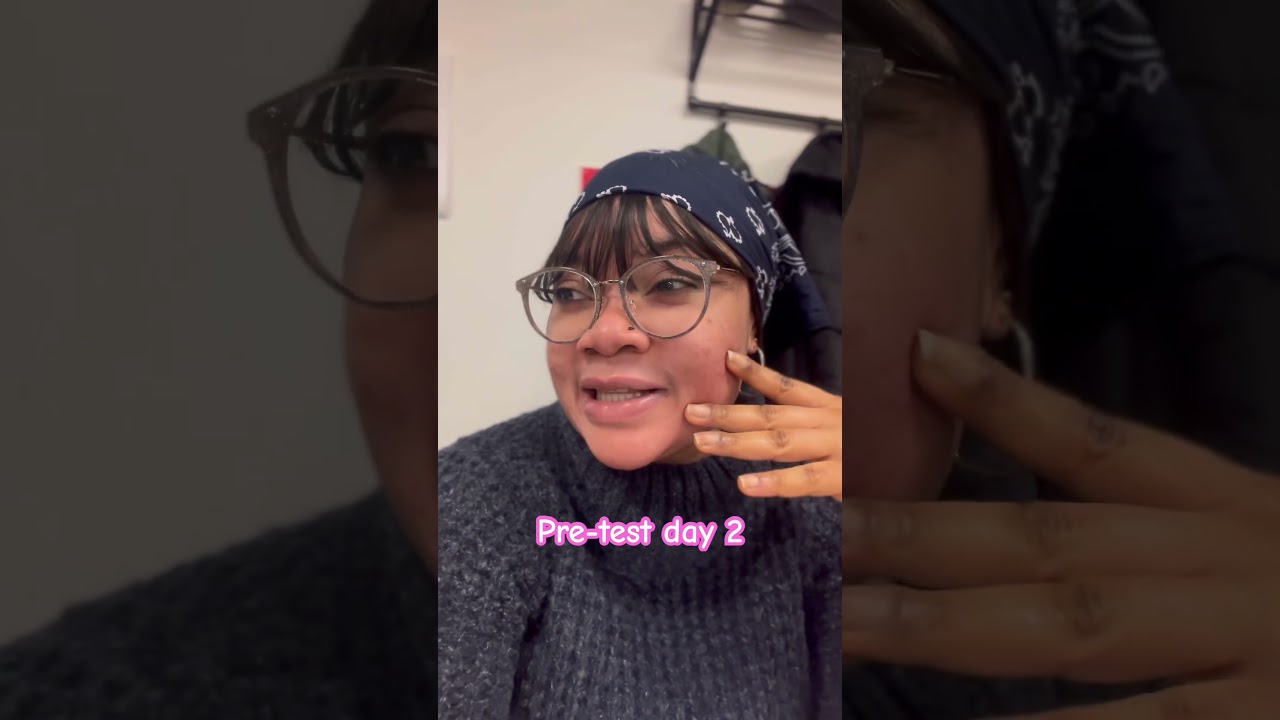 Day 2 of the pre test 