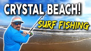 SURF FISHING Crystal Beach | Bolivar Peninsula, Texas