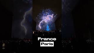 Happy New Year 2026  Paris Fireworks Countdown  France