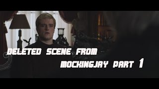 Deleted scene from Mockignjay Part 1 - President Snow and Peeta in HD @TheHungerGamesEdits