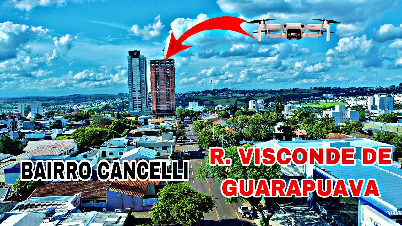 VOCÊ JÁ VIU O BAIRRO CANCELLI DESSE ÂNGULO??? - CASCAVEL PARANÁ