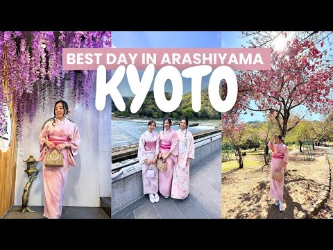 KYOTO TRAVEL GUIDE (2/3) | Kimono rental, Arashiyama bamboo forest, monkey park, street food & more!