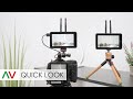 All In One Wireless TX/RX Monitor System - Vaxis Atom A5 - Quick Look