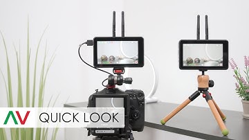 All In One Wireless TX/RX Monitor System - Vaxis Atom A5 - Quick Look