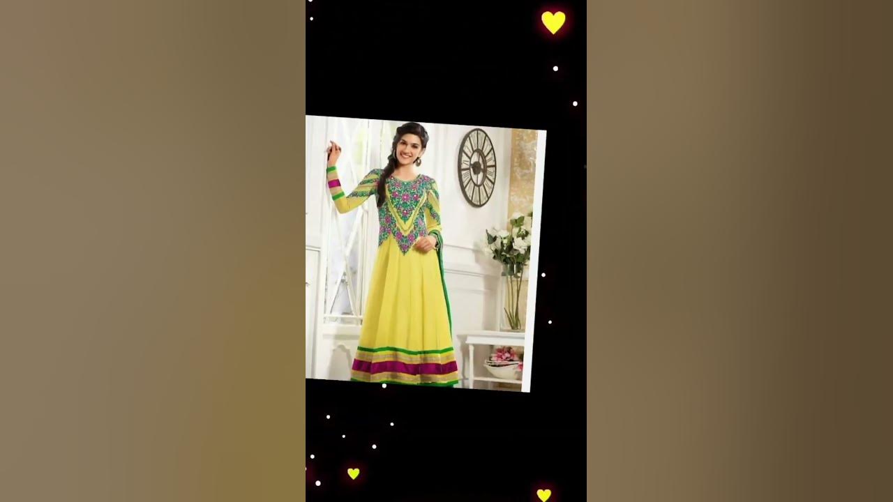 kritika Sanon yellow 💛 colour same dress 👗😀 - YouTube