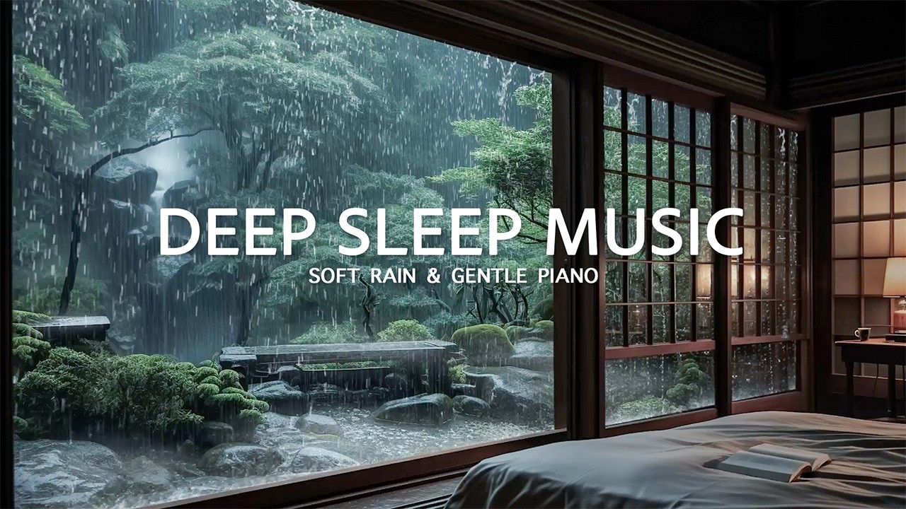 Relaxing Piano Rain Ambience – Deep Sleep Music for Calm Mind & Study ...