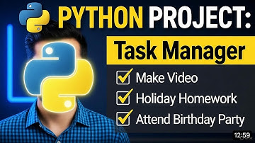Python Project – Build Your Own Task Manager  | Slate Code
