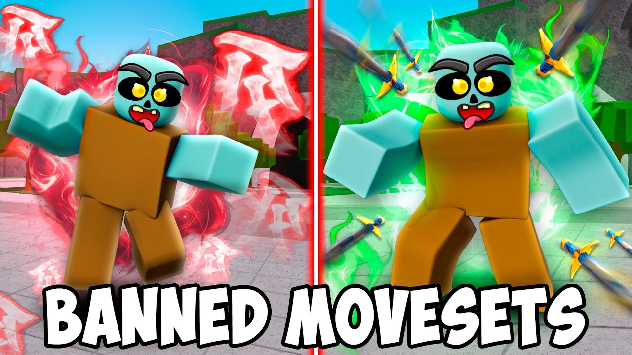 A HACKER Gave Me BANNED MOVESETS (Roblox The Strongest Battlegrounds)