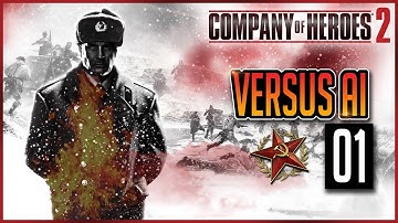 Company of Heroes 2 - Versus Ai 01 [Soviet] (No Commentary)