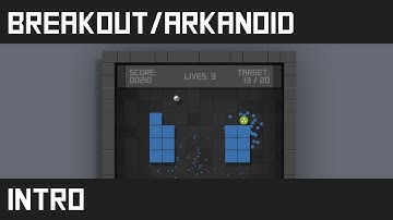 Breakout/Arkanoid - Unity tutorial (E01: Introduction)