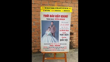 BẢNG THỜI BÁO ĐÁM CƯỚI, BẢNG THÔNG BÁO HỶ, BẢNG TÊN CÔ DÂU CHÚ RỂ ĐÁM CƯỚI ĐẸP | THIỆP CƯỚI THI THI
