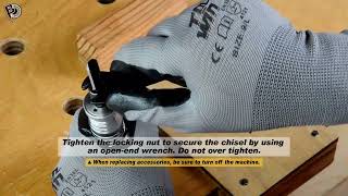 Attaching HC-120 Accessories to Handpiece (Chisel Type)