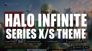 How To: Halo Infinite Dynamic Theme on Xbox Series X/S