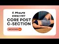 Post-C Section Recovery | Safe Core &amp; Pelvic Floor Exercises for New Mums